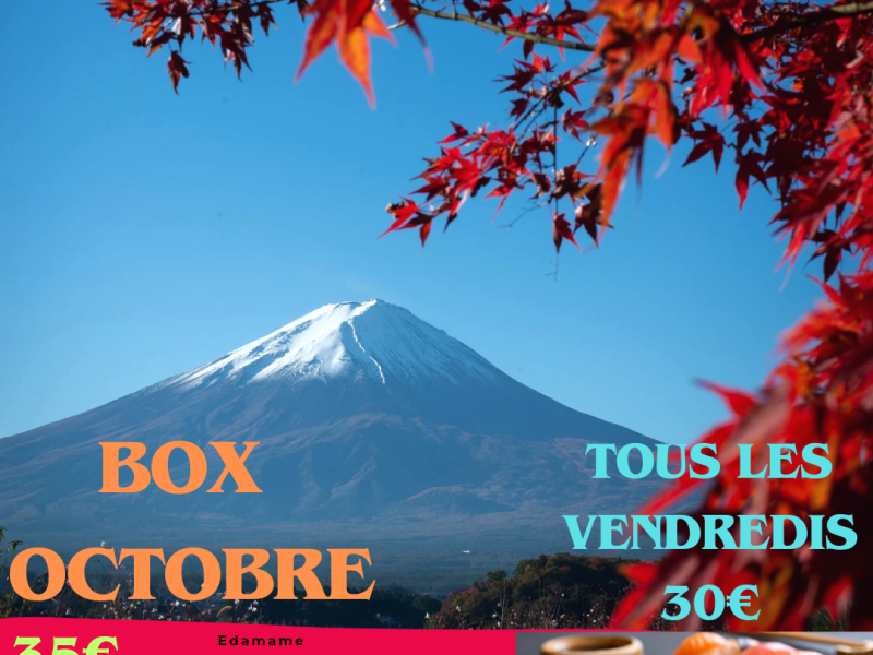Nouveauté : La box&nbsp;d&rsquo;octobre