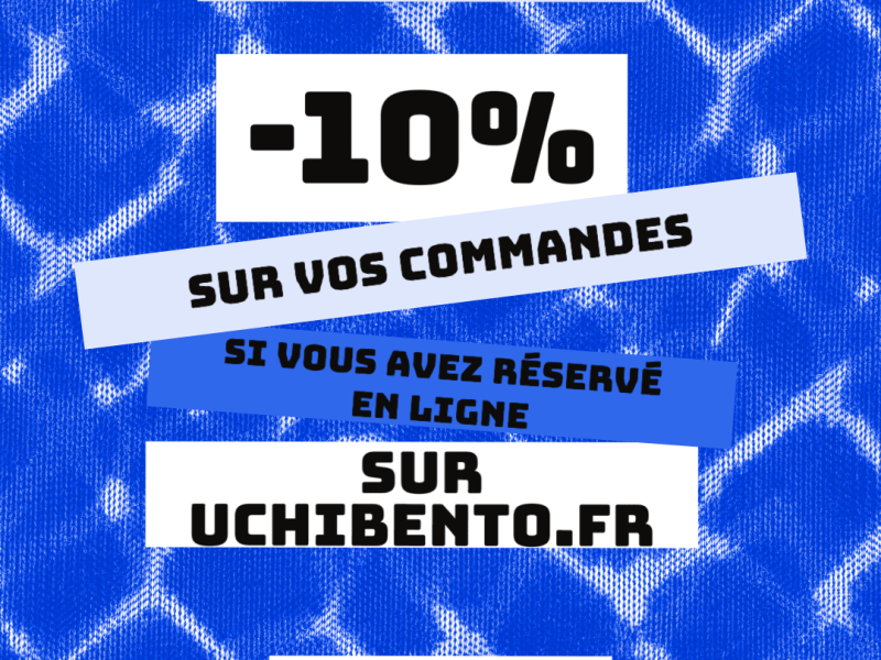 Promo : -10% sur vos&nbsp;commandes