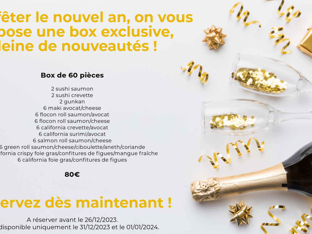 Nouvel An : Box&nbsp;exclusive