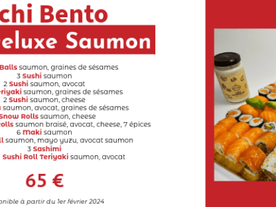 Nouveauté ! Box Deluxe&nbsp;Saumon