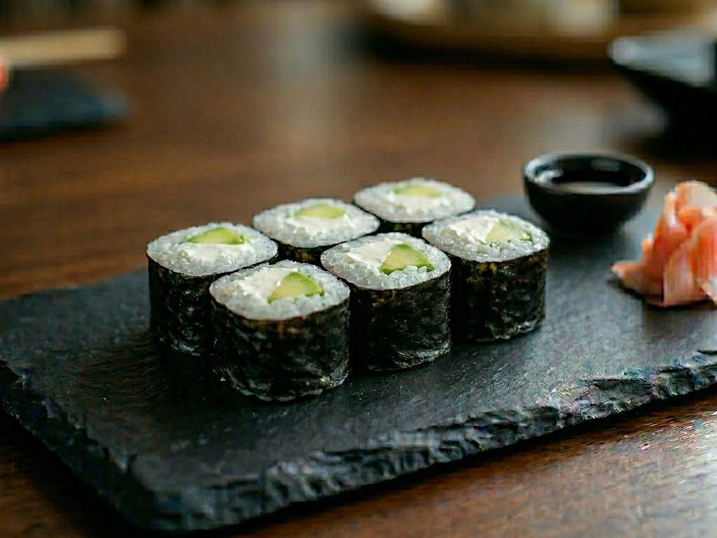 maki avocat cheese Le Creusot japonais traiteur livraison