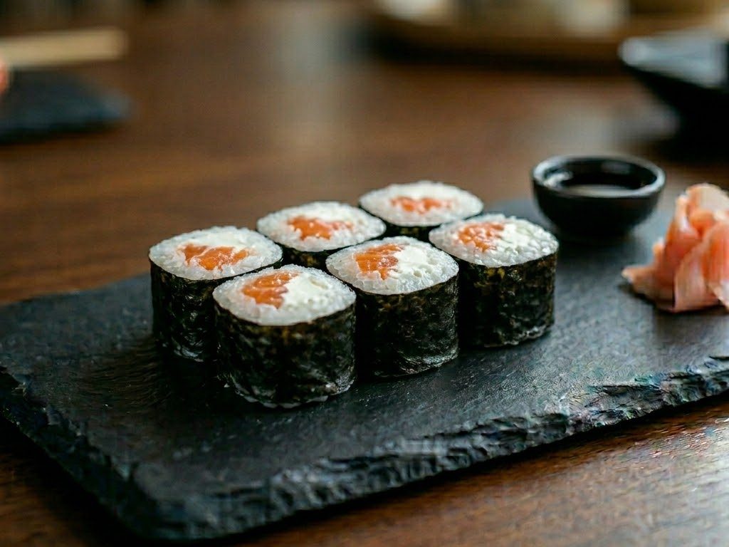 maki saumon cheese Le Creusot japonais traiteur livraison
