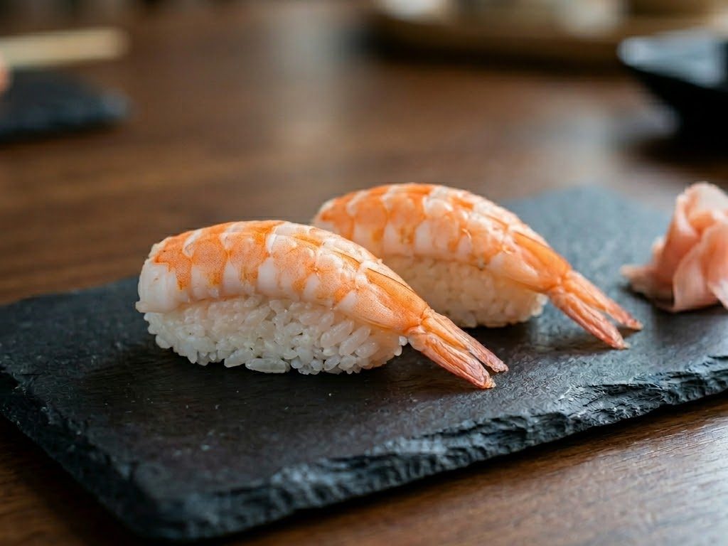 Sushi crevette Le Creusot japonais restaurant