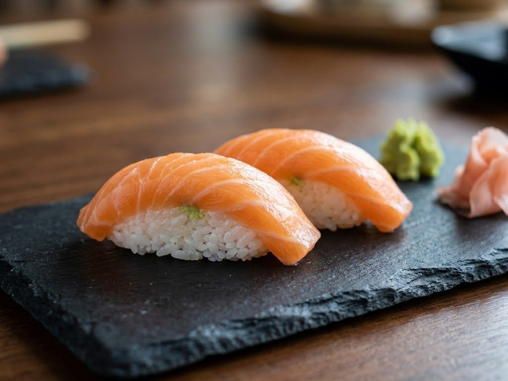 Sushi saumon Le Creusot japonais restaurant