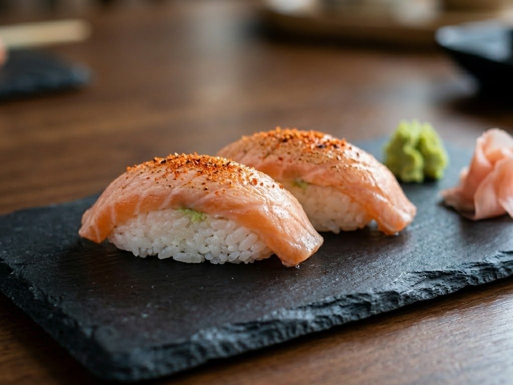 Sushi tataki saumon Le Creusot japonais restaurant