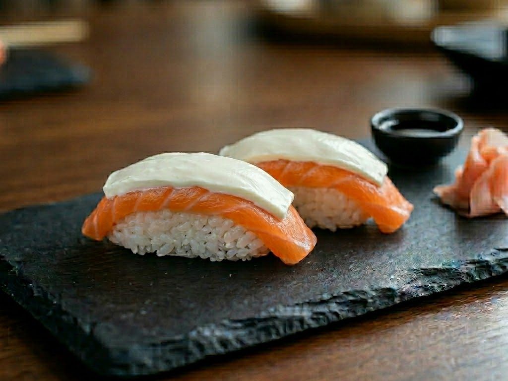 Sushi saumon cheese Le Creusot japonais restaurant